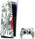 MightySkins Glossy Glitter Gaming Skin for PS5 - Tropical Hibiscus