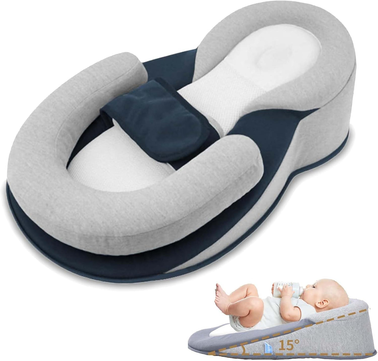 Restnest Baby Bed for Acid Reflux Relief and Comfort Support