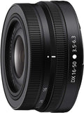 NIKKOR Z DX 16-50mm VR Lens - Compact, Stabilized Zoom