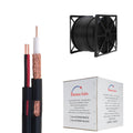 RG59/U Siamese Cable CCTV Video Wire 20-Gauge + 18/2 Power - 500ft