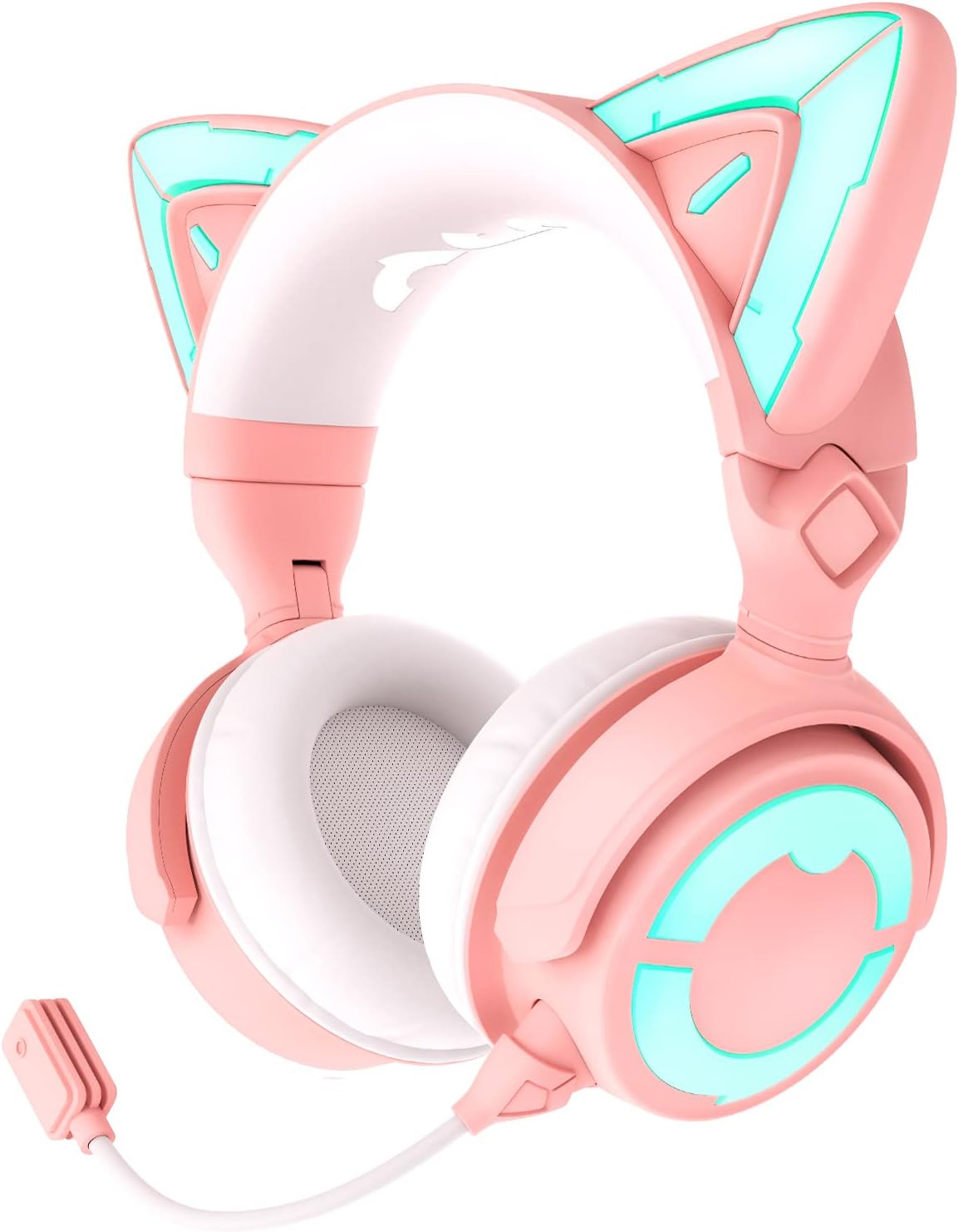 YOWU RGB Cat Ear Headphone: Enhanced Gaming Experience
