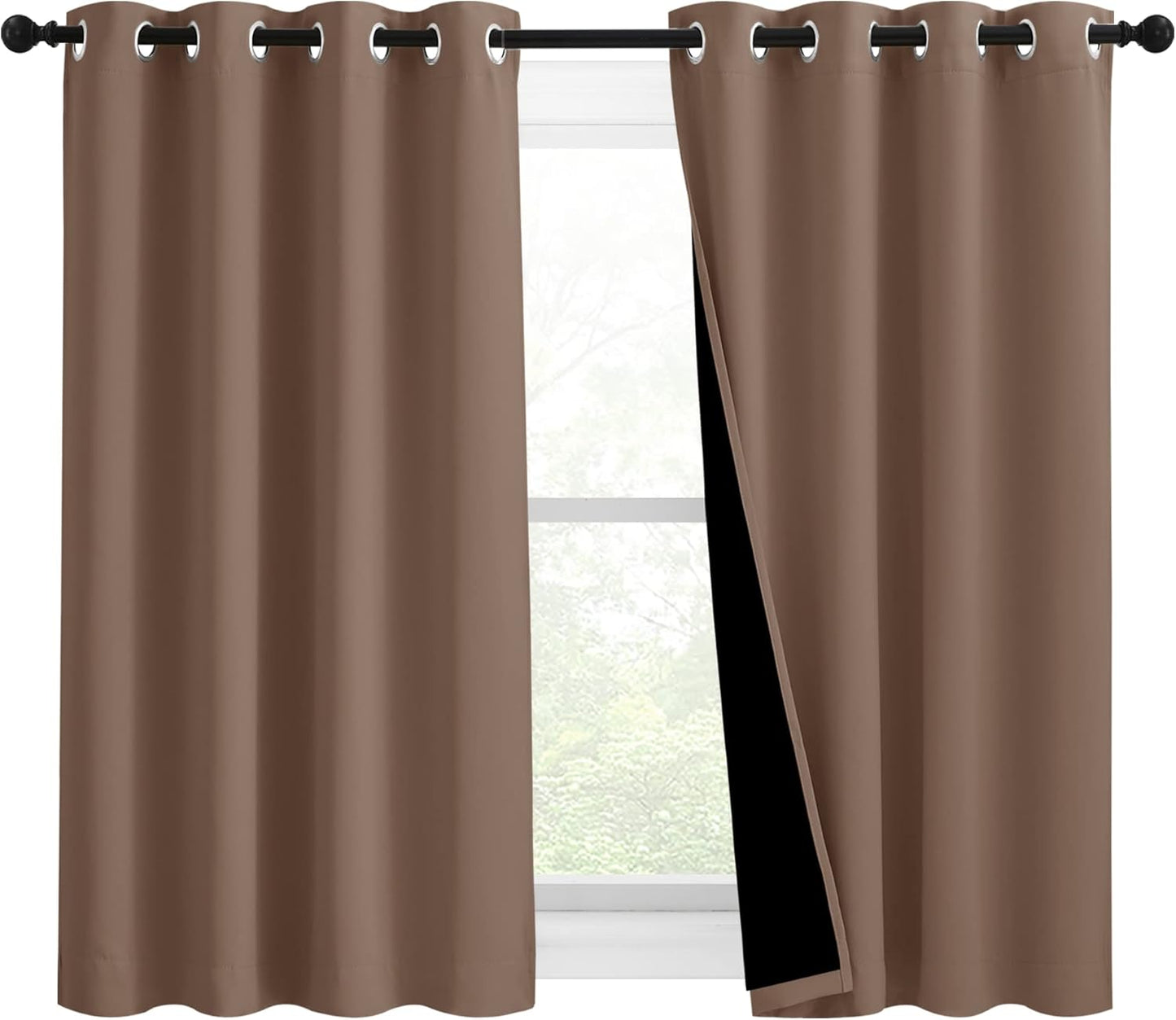NICETOWN Full Blackout Curtain Panels for Ultimate Privacy