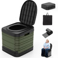XXL Portable Camping Toilet - Extra Large & Collapsible for Ultimate Comfort!