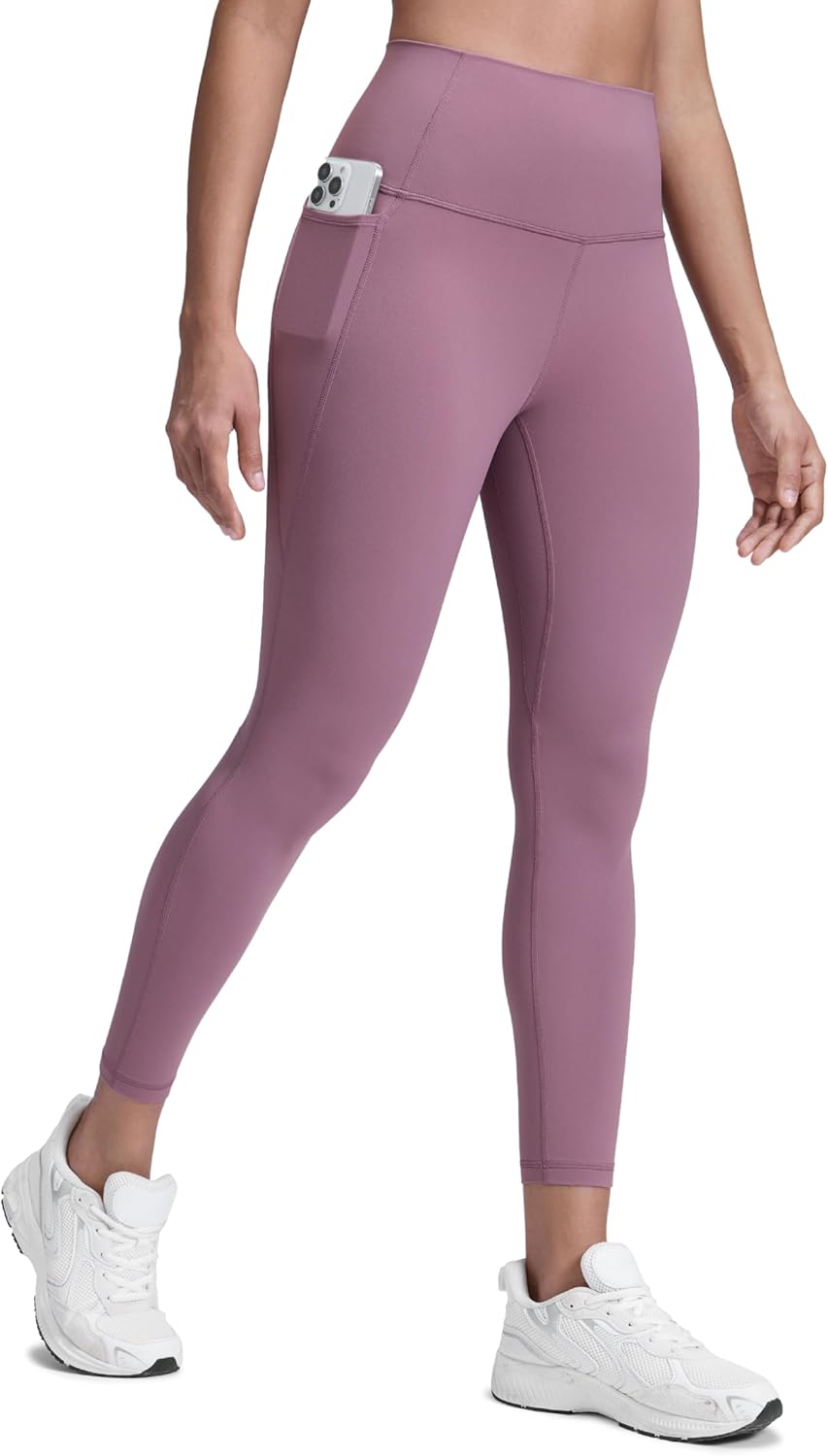 CRZ YOGA Butterluxe Workout Leggings with Pockets for Comfort
