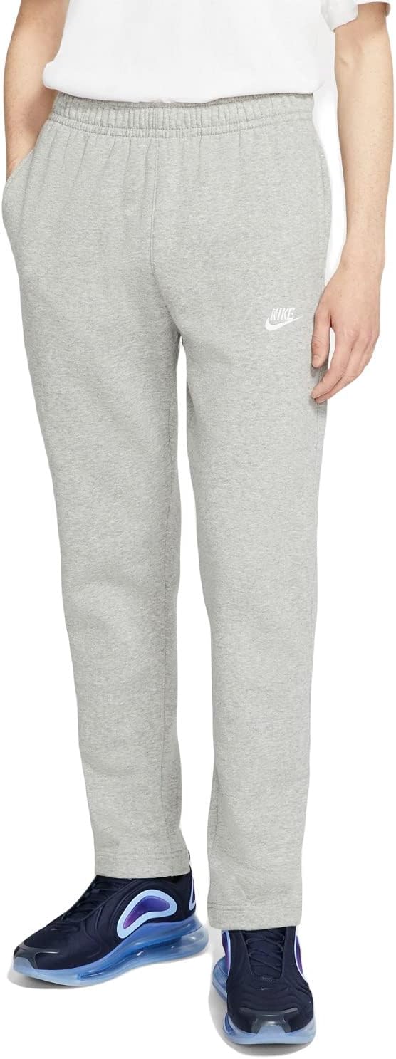 Nike Men's NSW Club Pant Open Hem for Ultimate Comfort