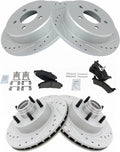 Front and Rear Performance Brake Pad & Rotor Kit - Direct Fit