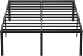 EMODA 20 Inch Queen Bed Frame Tall Platform Bed Frame - Large Underbed