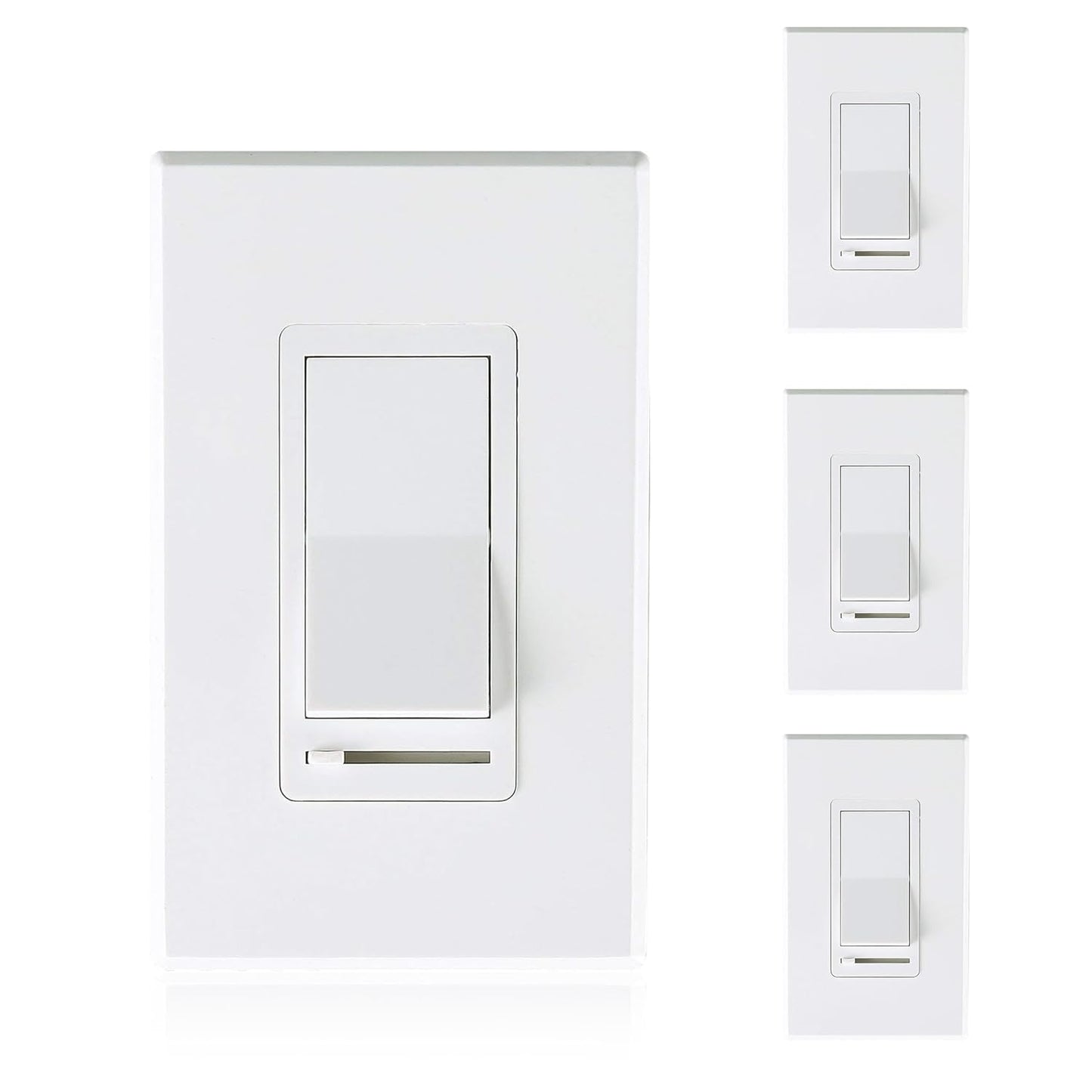 CLOUDY BAY Wall Dimmer Switch for LED and Incandescent Lights