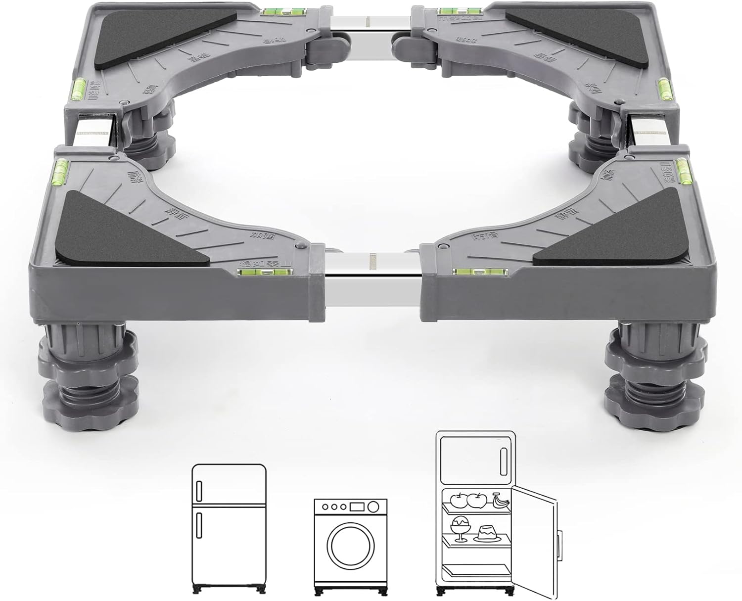 Adjustable Mini Fridge Stand - Secure Support!