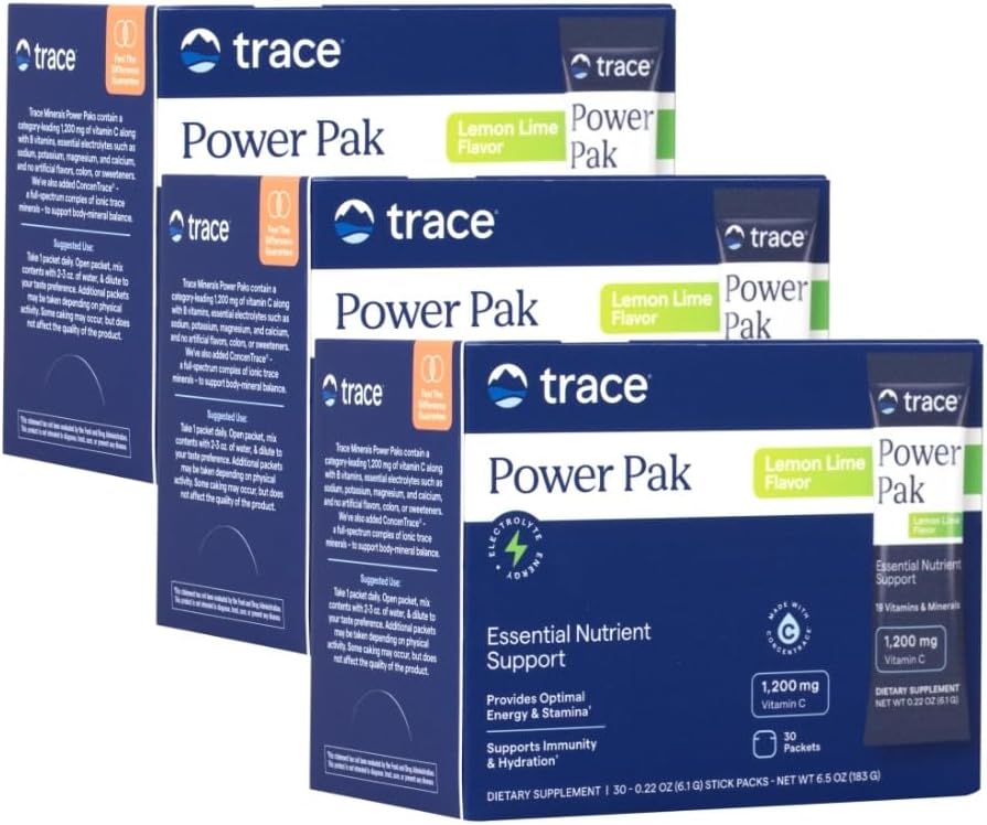 Trace Minerals Power Pak Multivitamin for Electrolyte Support
