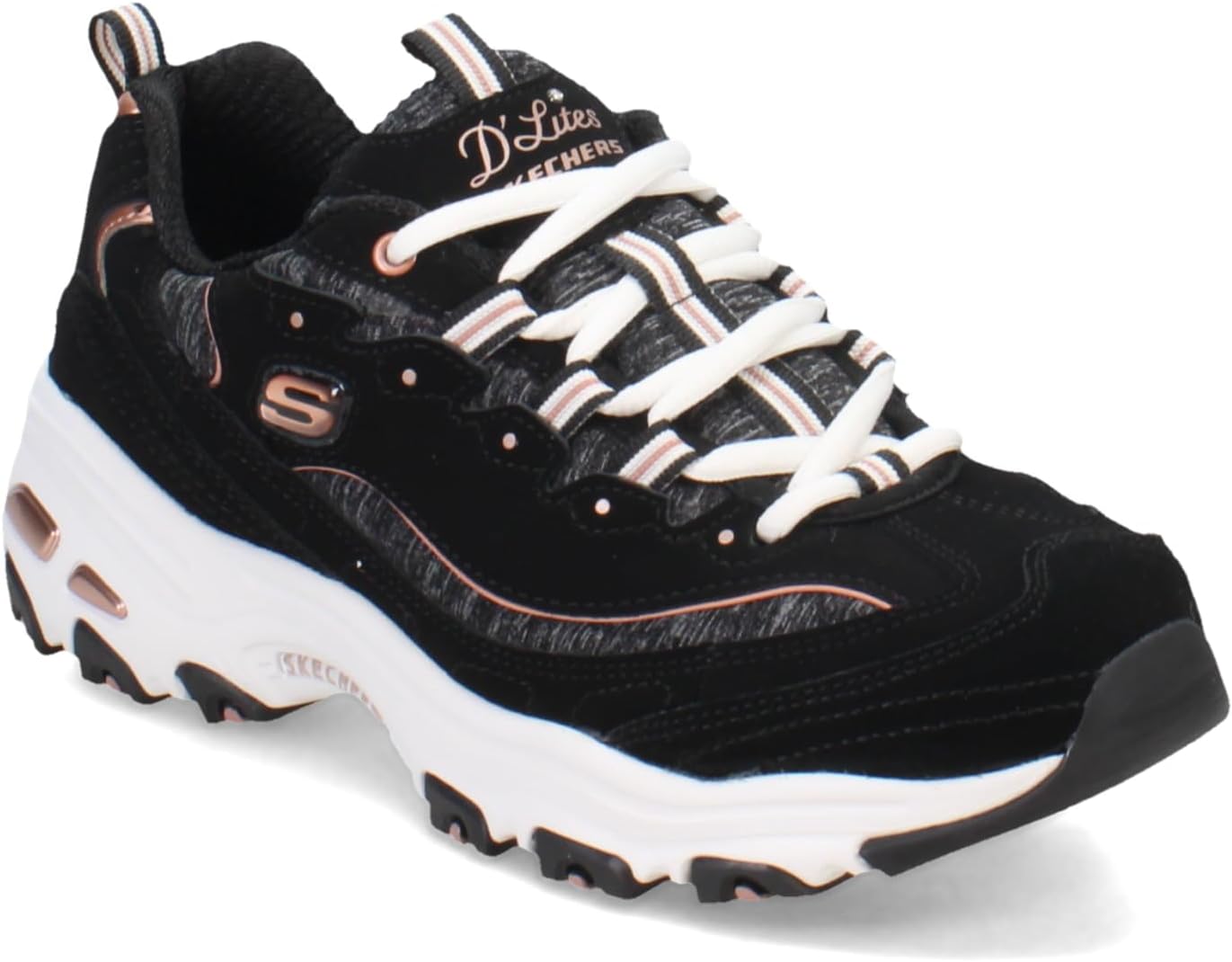 Skechers Womens D'Lites Me-time: Premium Comfort and Style