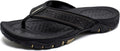 Mens Thong Sandals Flip Flop - Arch Support Water-Friendly Comfort
