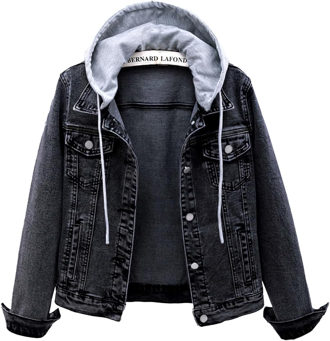 LifeShe Women's Casual Detachable Hoodie Denim Jacket Review