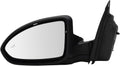 TRQ Left Side Heated Mirror with Blind Spot Indicator - Cruze Fit