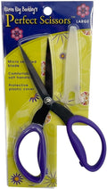 Karen Kay Buckley Perfect Scissors, Purple - Precise Serrated Cutters