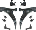Front Steering & Suspension Kit for 1993-95 Geo Prizm Toyota Corolla