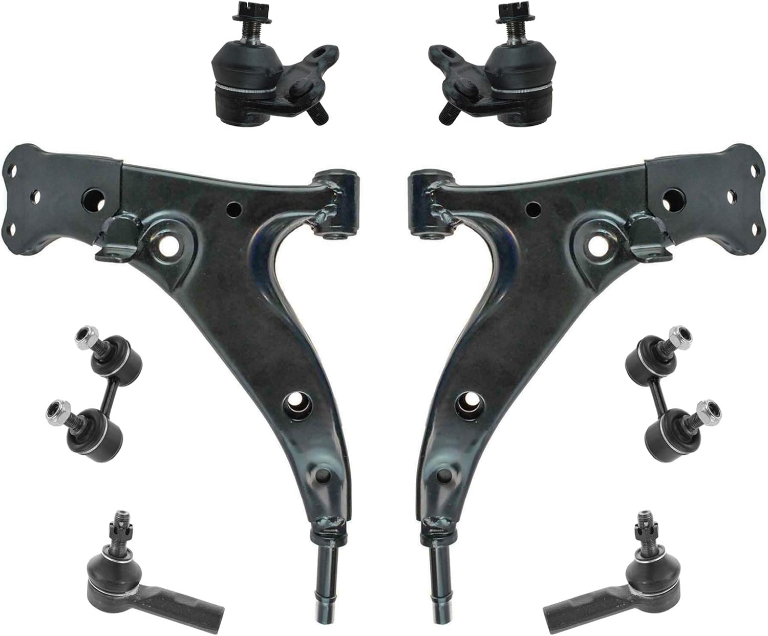 TRQ Front Steering & Suspension Kit for 1993-1995 Geo Prizm