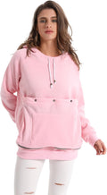 Cat Dog Carrier Hoodie Unisex Polyester Pullover - Big Pouch