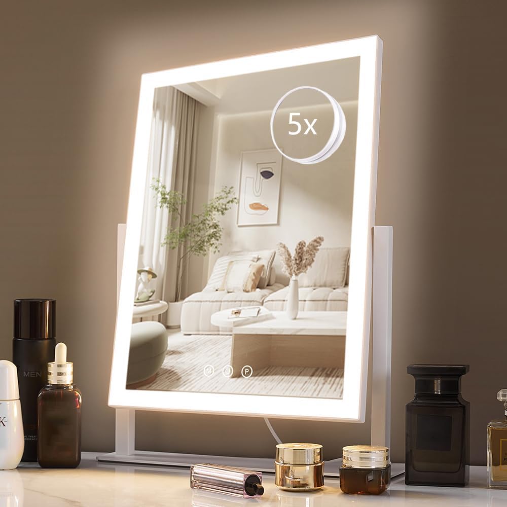 HIEEY Hollywood Vanity Mirror - 3 Light Modes