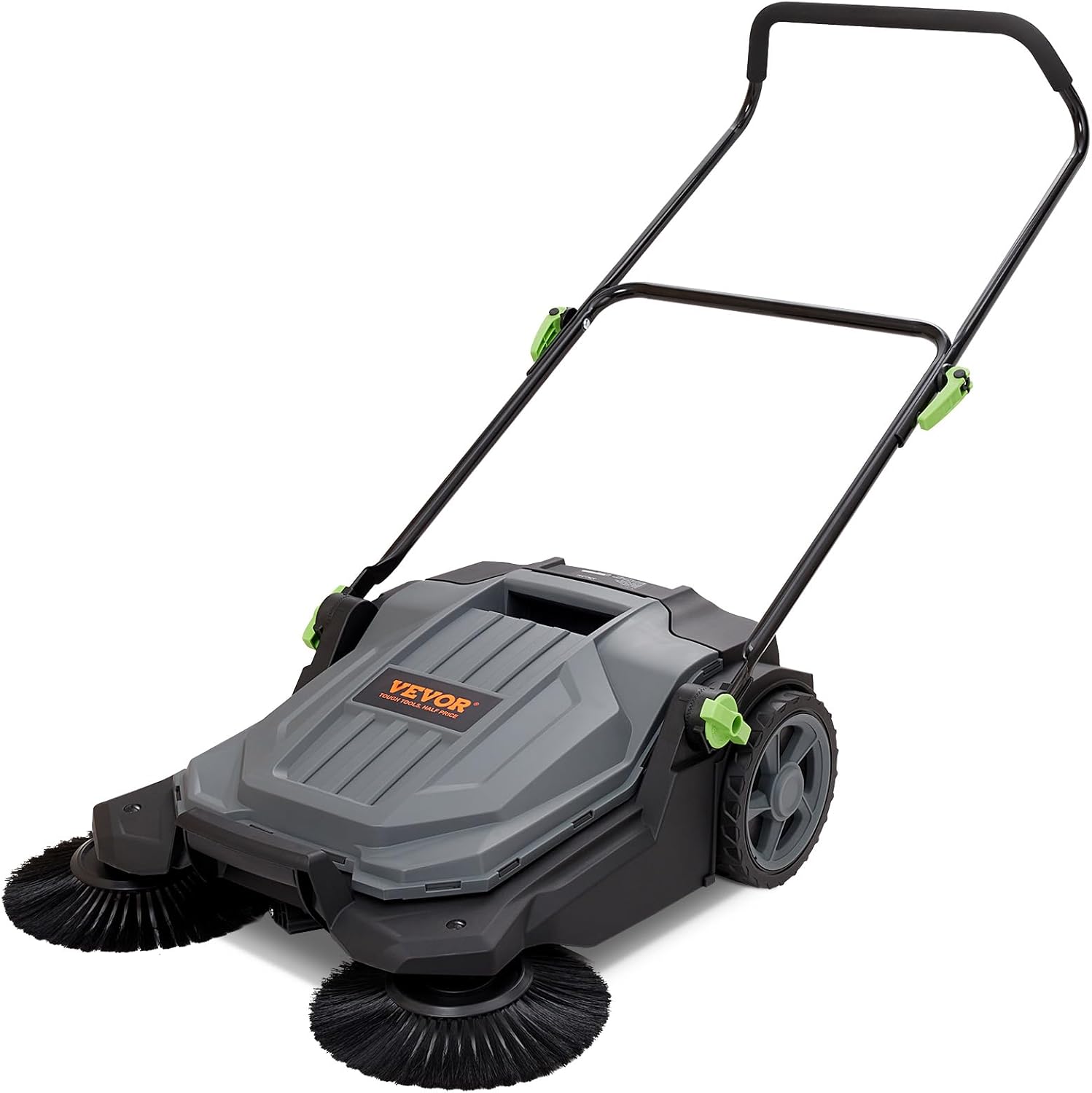VEVOR Walk-Behind Hand Push Floor Sweeper for Easy Cleaning