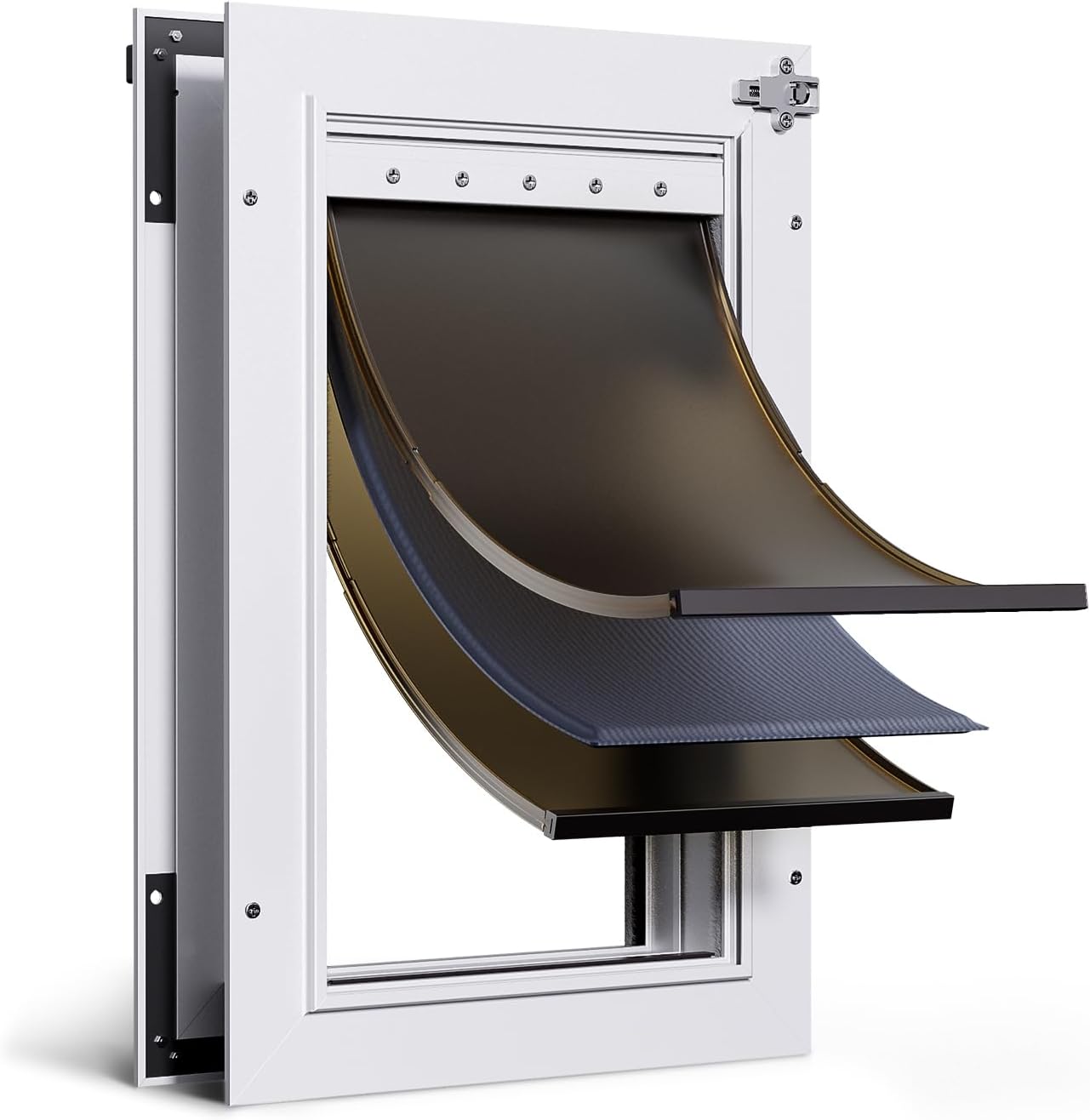 Durable Dog Door for Medium Dogs with Insulation Flap Design
