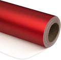 RUSPEPA Red Metallic Wrapping Paper Jumbo Roll - Elegant Matte Finish