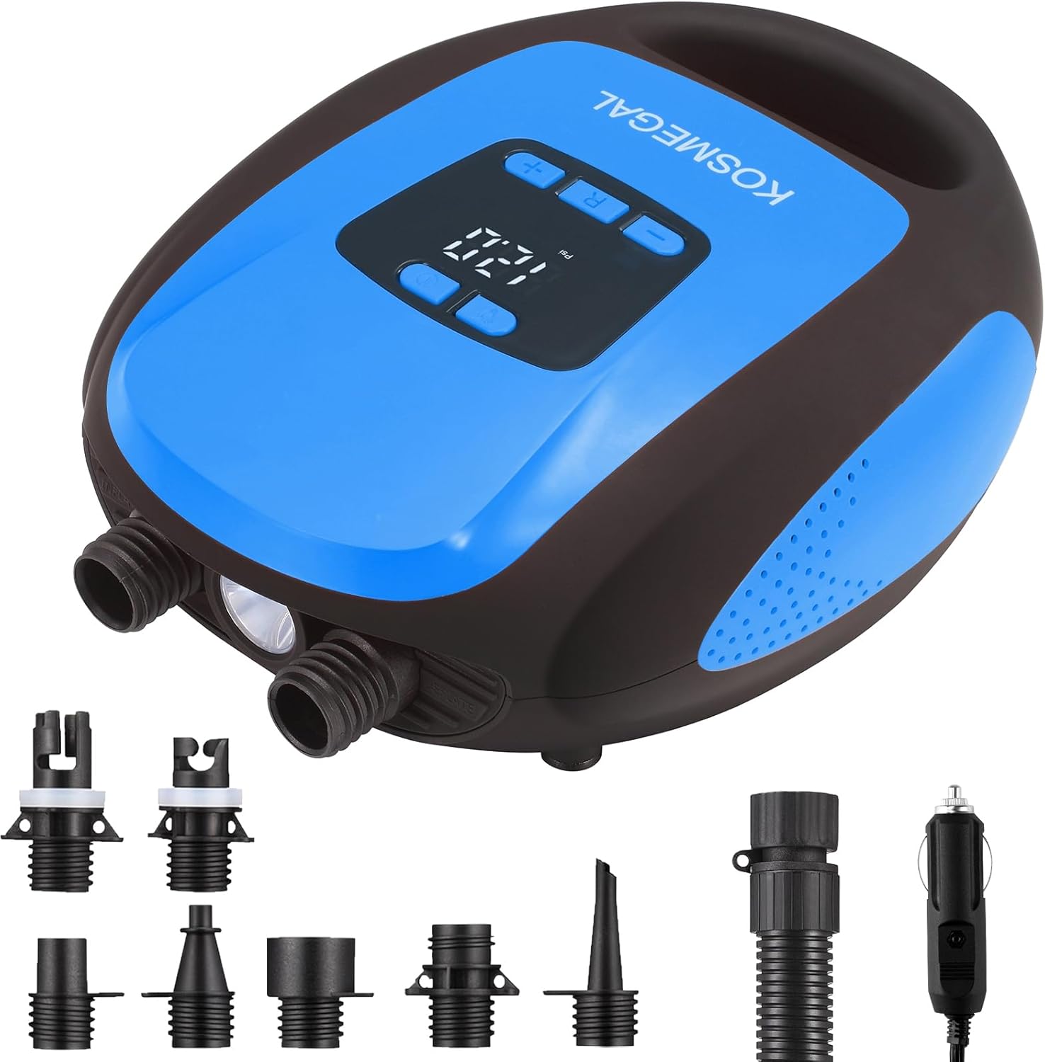 Electric Paddle Board Pump with Auto-Off and Deflation Function