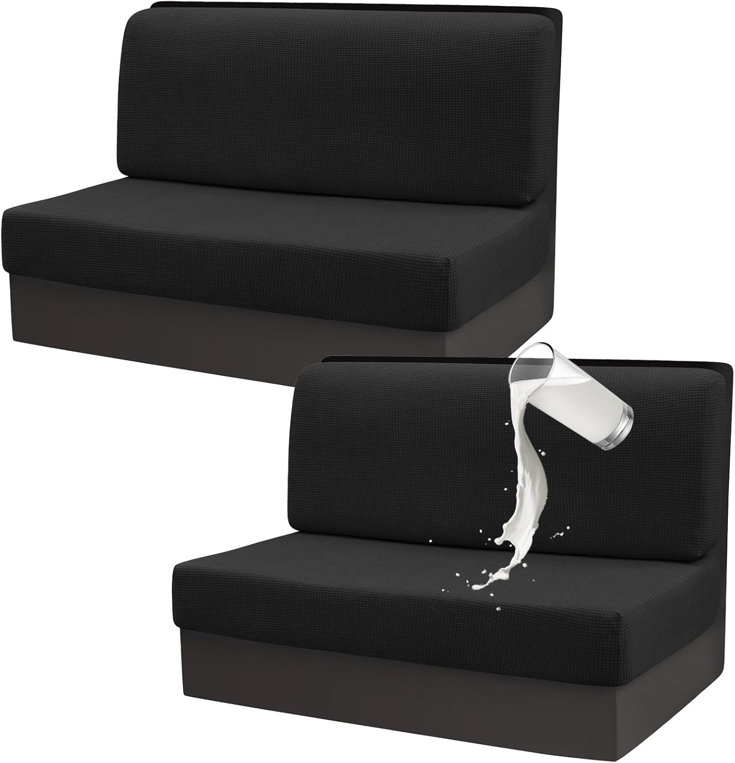 Gollense RV Dinette Cushion Covers Set of 2 for Ultimate Comfort