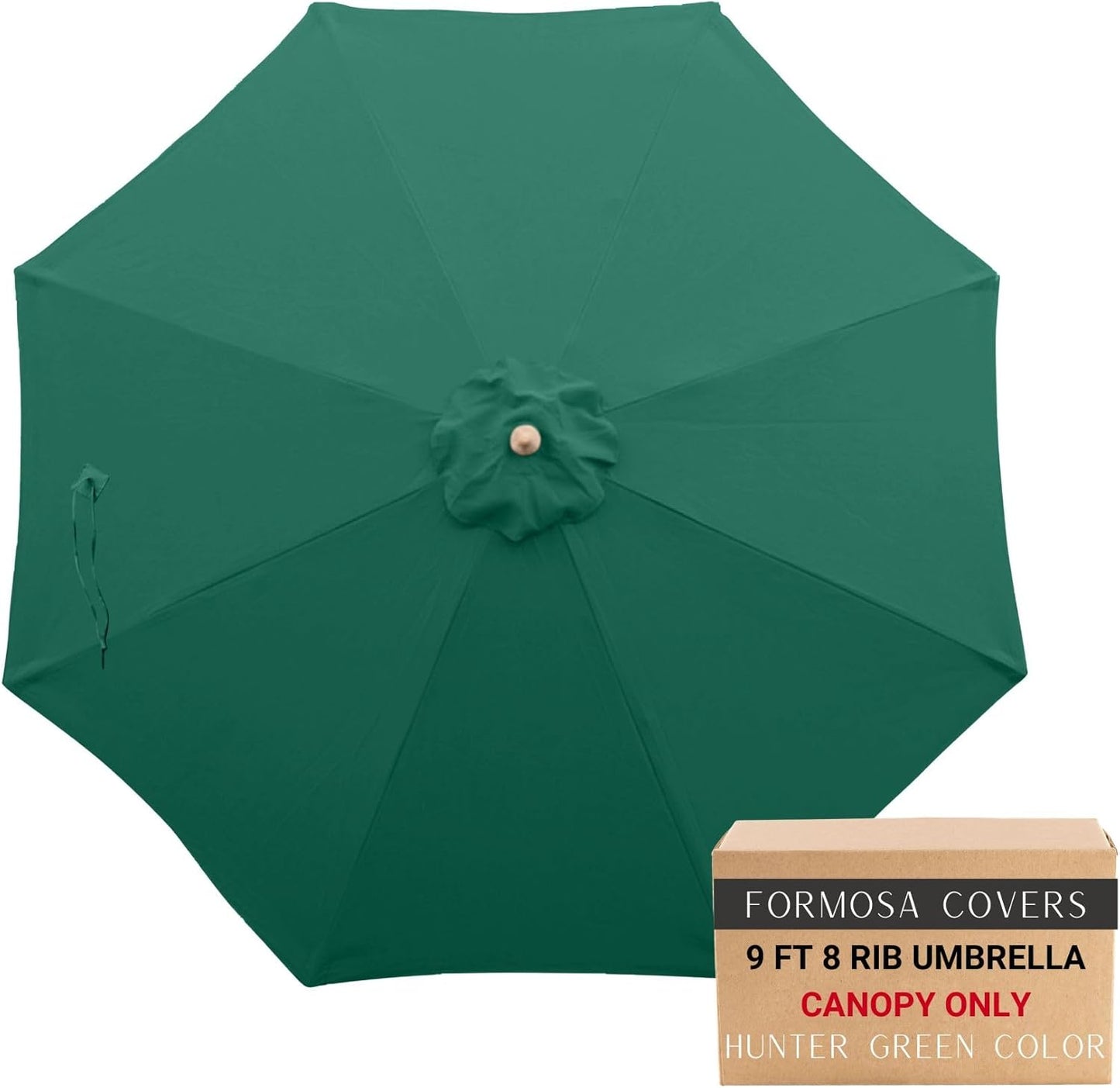 Formosa Covers 9ft Market Patio Umbrella Replacement Canopy