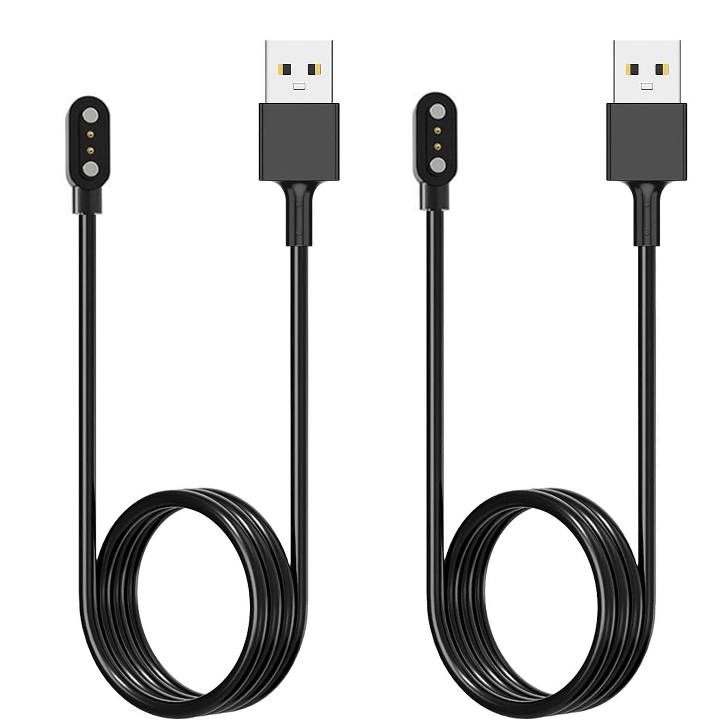 Effortless Charging: 2-Pack Smart Watch USB Cable