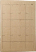 MUJI Planner Monthly A5 Size - Compact Made in Japan