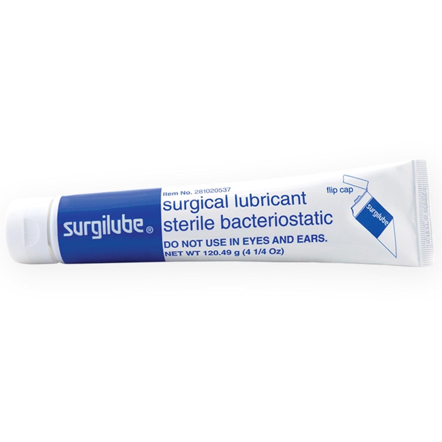 Genuine Surgilube Lubricant: 4.25 oz Box of 12 Flip Top Cap