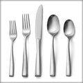 HIKAA 20-Piece Silverware Set for 4 - Heavy Duty Matte Satin Flatware