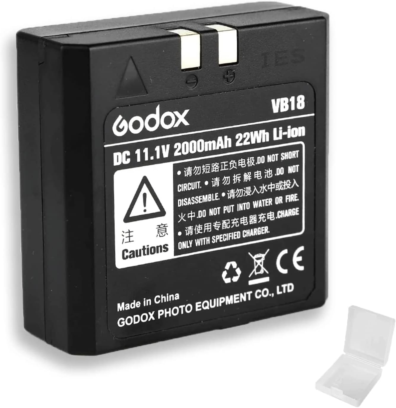 GODOX VB18 Battery Replacement for V860II V850II Flash Units