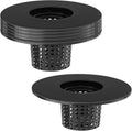 Net Pots 6 Inch for 5 Gallon Bucket - DWC Basket Lids (6 Pack)