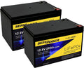 12V 20Ah LiFePO4 Deep Cycle Battery 2 Pack - Long Life & Lightweight