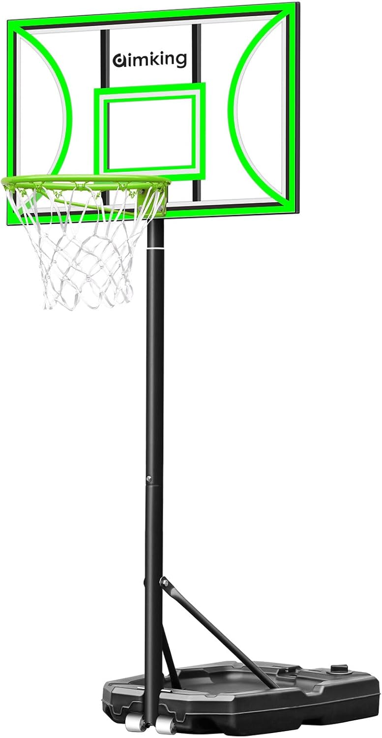 Aimking Basketball Hoop Outdoor Adjustable 3.3-10FT for Kids