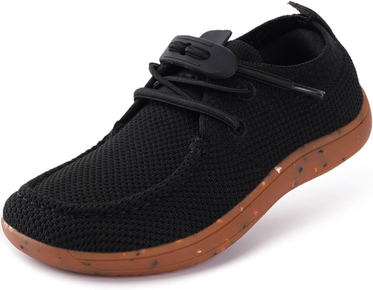 WHITIN Toddler Wide Barefoot Shoes for Boys and Girls Slip-on