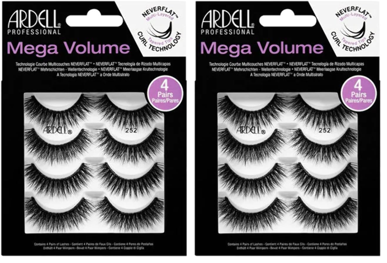Ardell False Eyelashes Mega Volume 252 for Glamorous Looks