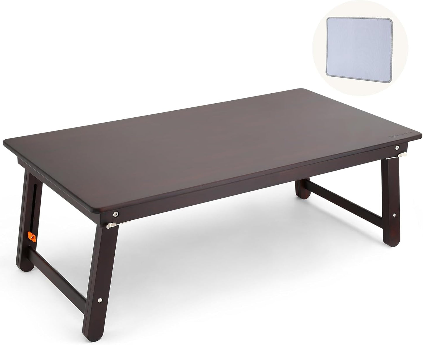 Nnewvante Large Size Floor Desk for Breakfast Gaming Writing