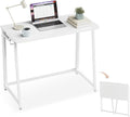 Folding Desk Small Foldable Desk for Small Space - Compact Home Office