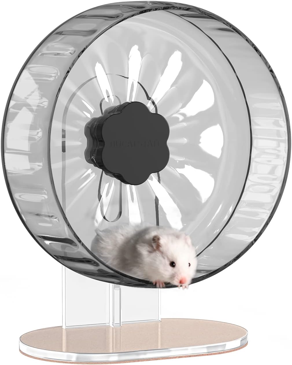 BUCATSTATE Super-Silent Hamster Wheel for Dwarf and Syrian Pets