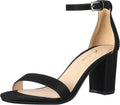 Ankis Heels for Women Open Toe Chunky Heel Sandals 2.75 in