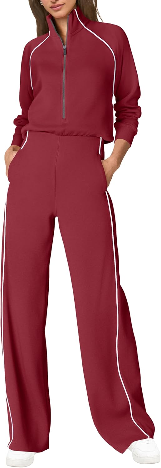 Stylish Womens Jumpsuits with Mock Neck and Wide Leg Design
