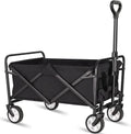 Collapsible Foldable Wagon Beach Cart Large Capacity - Heavy Duty