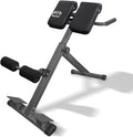 Hyperextension Roman Chair Adjustable Foldable Bench - Home Back