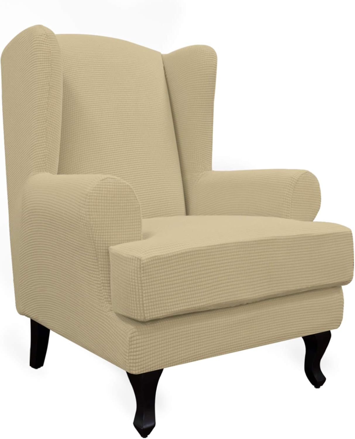 Easy-Going Stretch Wingback Chair Sofa Slipcover for Protection