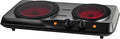 OVENTE Countertop Infrared Double Burner for Hassle-Free Cooking