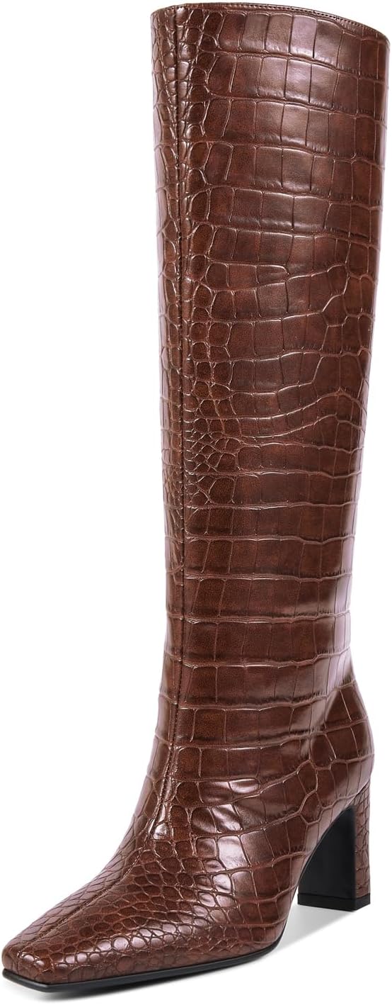Wetkiss Straight Leg Knee High Boots for Women - Stylish Comfort