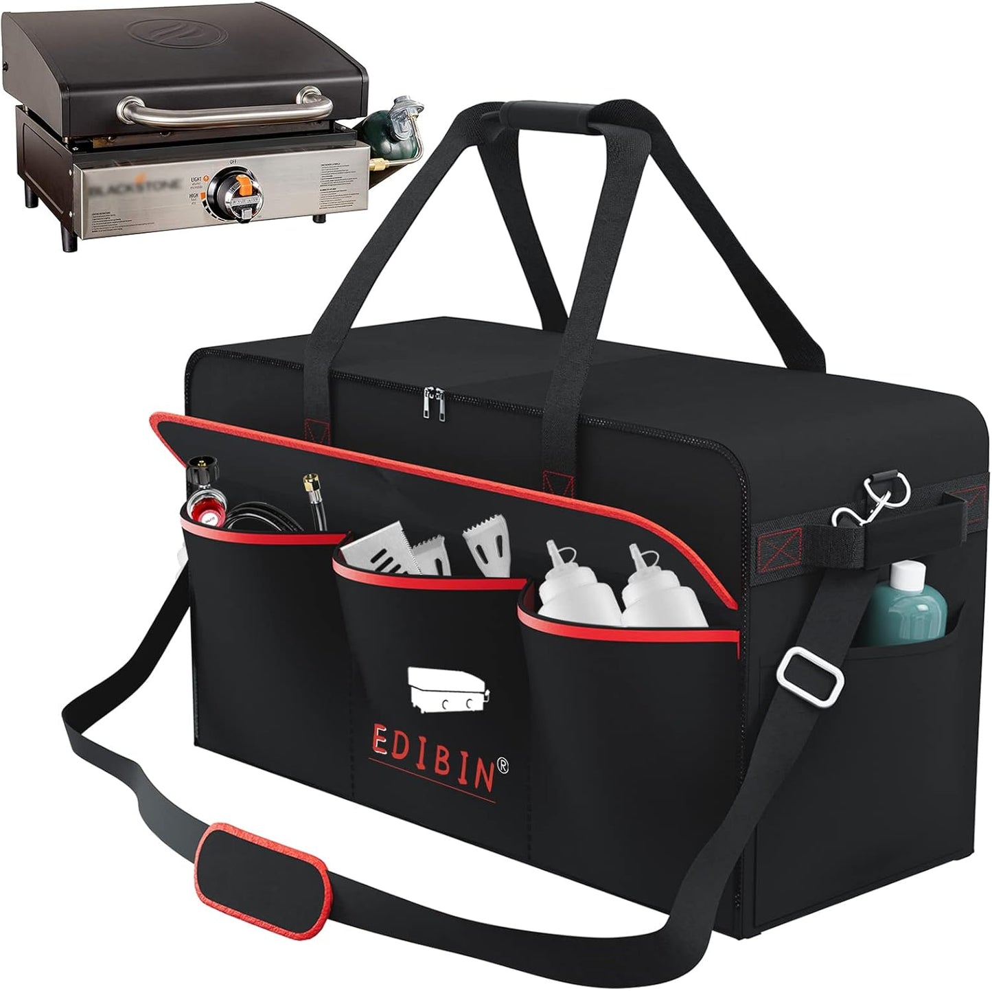 17 Inch Griddle Carry Bag for Blackstone Tabletop Griddle